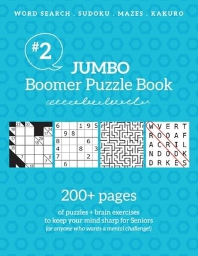 Cover for Barb Drozdowich · Jumbo Boomer Puzzle Book #2 (Paperback Book) (2020)