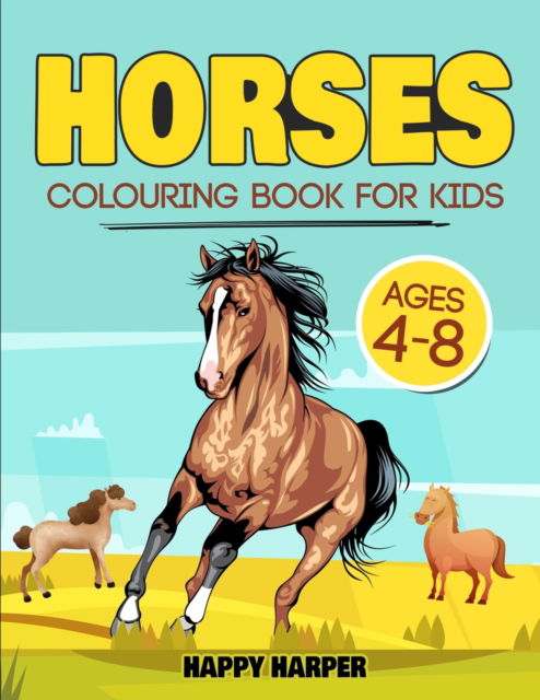 Cover for Harper Hall · Horses Colouring Book (Pocketbok) (2020)