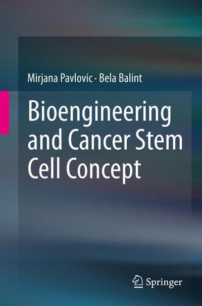 Cover for Mirjana Pavlovic · Bioengineering and Cancer Stem Cell Concept (Paperback Book) [1st ed. 2015 edition] (2016)