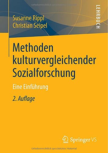 Cover for Susanne Rippl · Methoden Kulturvergleichender Sozialforschung: Eine Einfuhrung (Paperback Book) [2nd 2., Aktualisierte Aufl. 2015 edition] (2014)