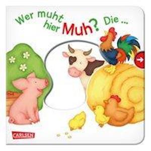 Cover for Julia Hofmann · Wer muht hier Muh? Die ... Kuh! - Großausgabe - ab 18 Monaten (Board book) (2019)