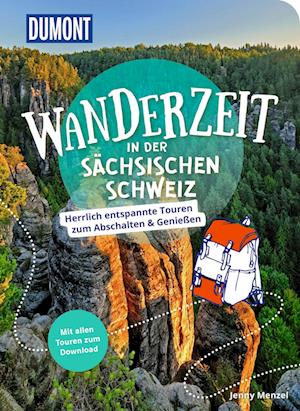 Cover for Jenny Menzel · DuMont Wanderzeit in der Sächsischen Schweiz (Buch) (2024)