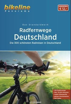 Cover for Esterbauer · Bikeline: Radfernwege Deutschland: Die 300 schönsten Radfernwege Deutschlands (Poketbok) (2023)