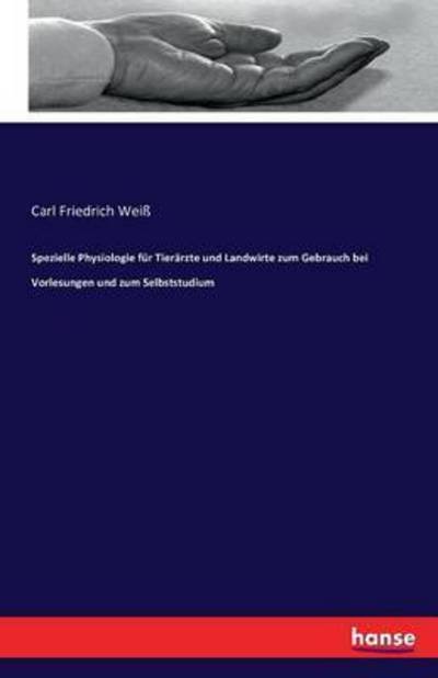 Cover for Weiß · Spezielle Physiologie für Tierärzt (Book) (2016)