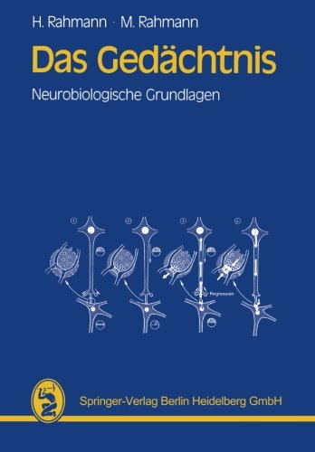 Cover for Hinrich Rahmann · Das Gedachtnis: Neurobiologische Grundlagen (Pocketbok) [German edition] (1988)