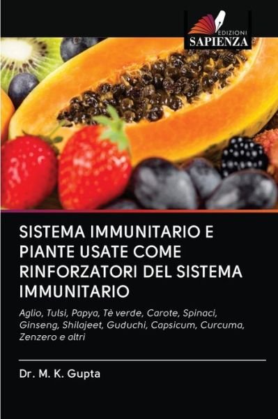 Cover for Gupta · Sistema Immunitario E Piante Usat (Bok) (2020)