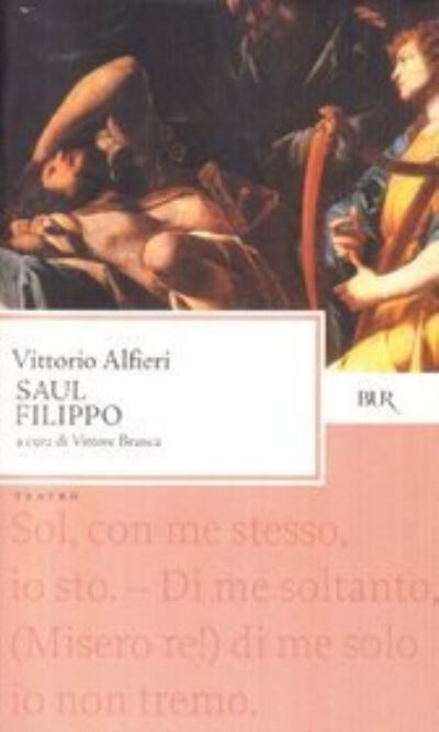 Cover for Vittorio Alfieri · Saul-Filippo (Book)