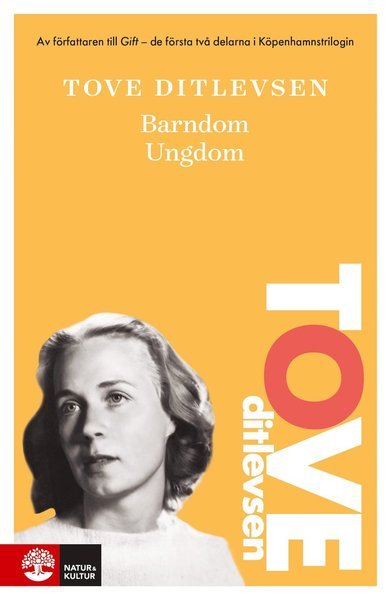 Cover for Tove Ditlevsen · Barndom. Ungdom. (Indbundet Bog) (2021)