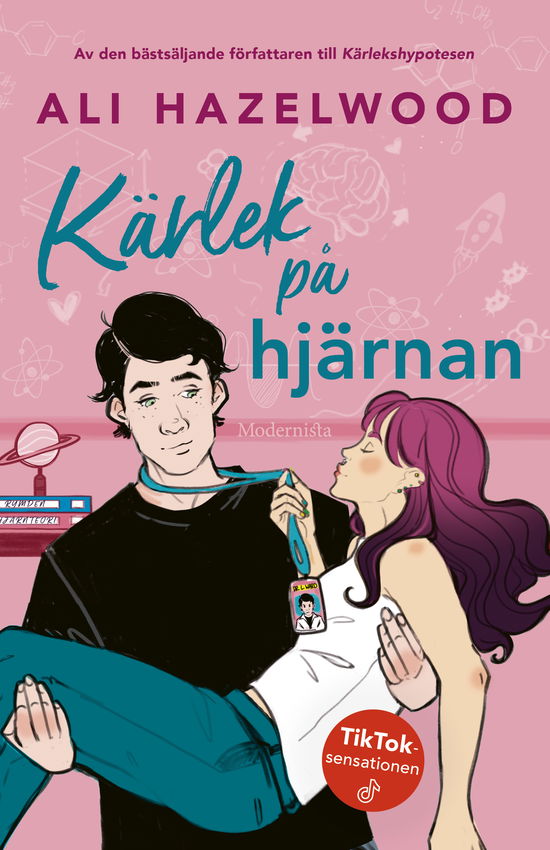 Cover for Ali Hazelwood · Kärlek på hjärnan (Gebundesens Buch) (2024)