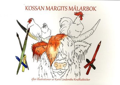 Cover for Karin Linderoth · Kossan Margits målarbok (Buch) (2017)