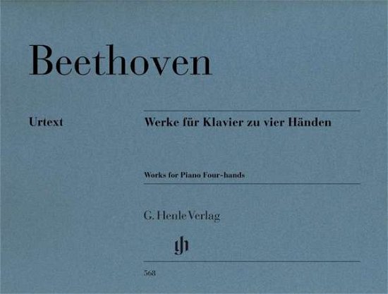 Cover for Beethoven · Werke für Klavier zu vier Hän (Bog)