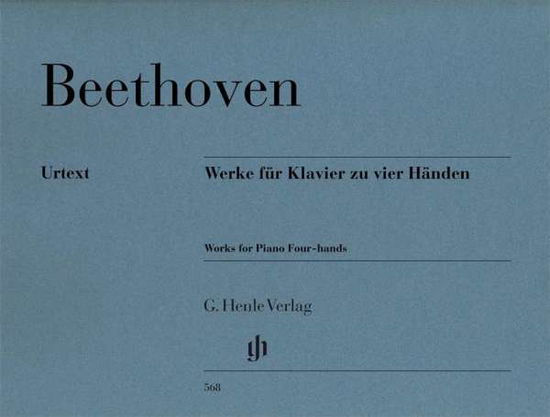 Cover for Beethoven · Werke für Klavier zu vier Hän (Buch)