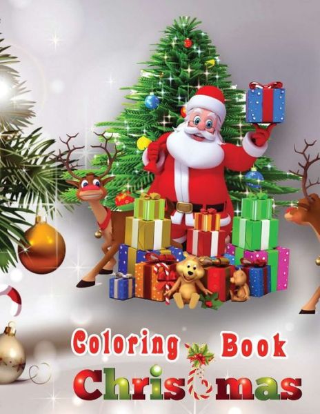 Cover for Santa Claus · Christmas Coloring Book (Paperback Book) (2020)