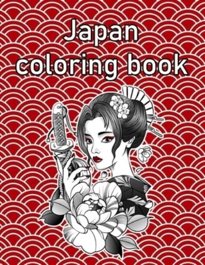 Cover for Zairi Won · Japan coloring book (Pocketbok) (2020)