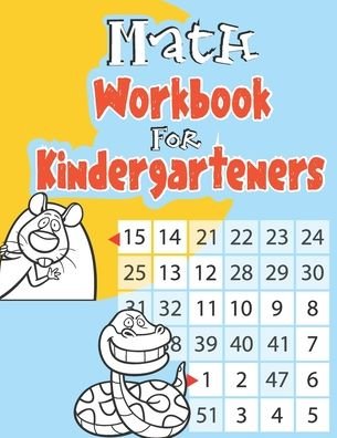 Cover for Mazing Workbooks · Math Workbook for Kindergarteners (Paperback Book) (2020)