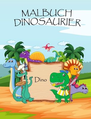 Cover for Dino Lt Katara Sd · Malbuch Dinosaurier (Paperback Book) (2020)