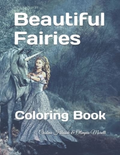 Cover for Cristina Hlusak · Beautiful Fairies: Coloring Book - Color and Design Books (Paperback Bog) (2021)