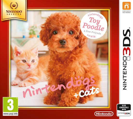 Cover for Nintendo · Nintendogs and Cats: Barboncino (3DS)
