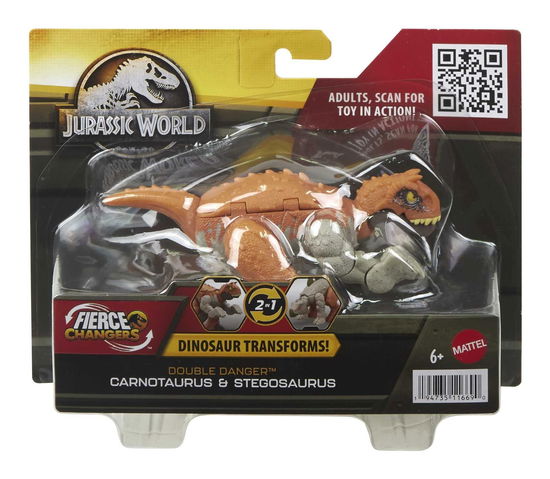 Jw Fierce Changers Double Danger Carnotaurus & - Jurassic World - Merchandise -  - 0194735116690 - 30. Mai 2024