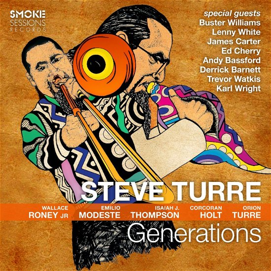 Cover for Steve Turre · Generations (CD) (2022)