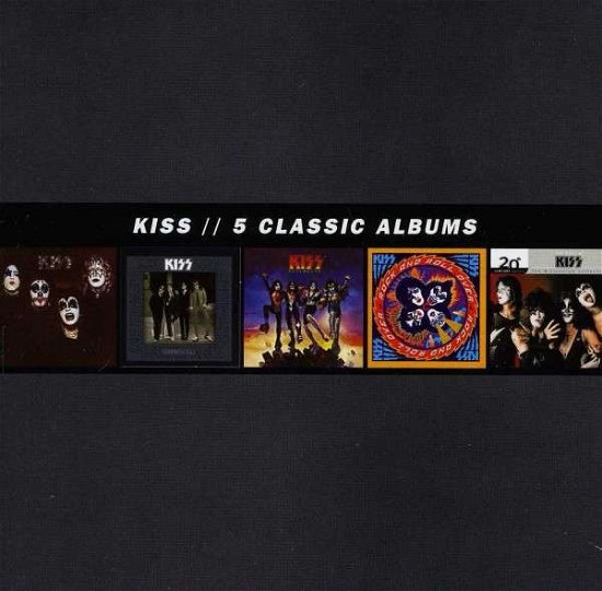Cover for Kiss · Five Classic Albuns (CD) (2013)