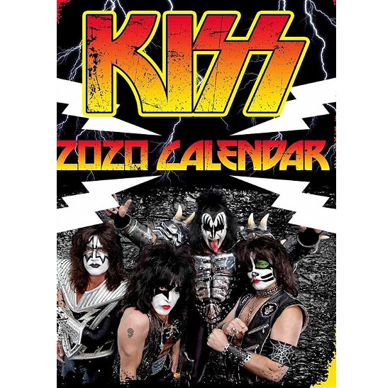 Cover for Kiss · 2020 Calendar (Calendar) (2019)