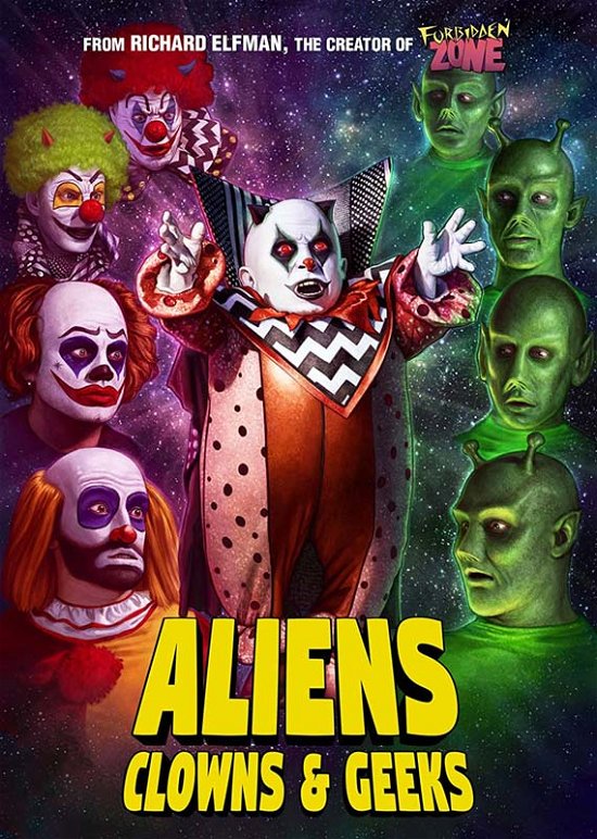 Aliens, Clowns and Geeks - Feature Film - Películas - ELFMANIAC MEDIA - 0760137100690 - 14 de octubre de 2022