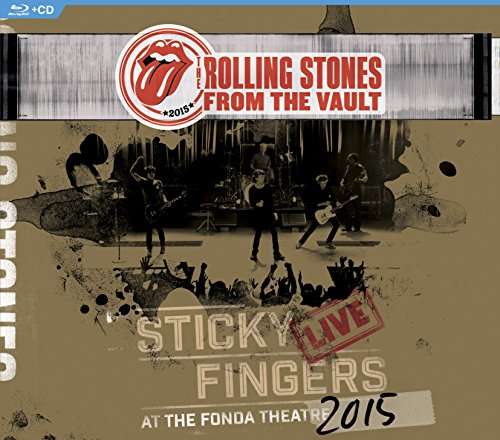 Cover for The Rolling Stones · From The Vault: Sticky Fingers Live At The Fonda Theatre 2015 (Blu-Ray) (2017)