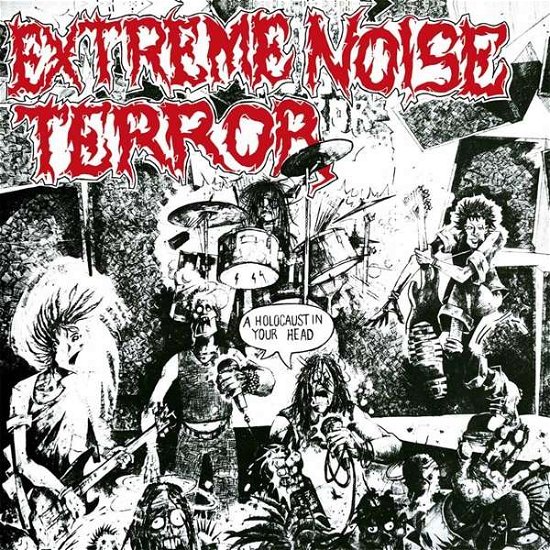 Cover for Extreme Noise Terror · Holocaust in Your Head (LP) [Deluxe edition] (2017)
