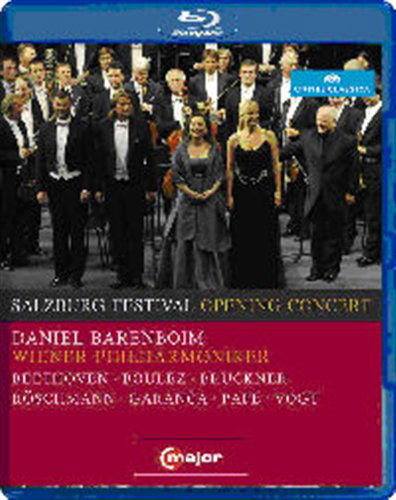 2010 Salzburg Festival Opening Concert - Beethoven / Boulez / Bruckner - Film - CMAJOR - 0814337010690 - 30 augusti 2011