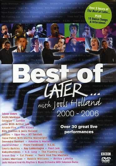 Later...with Jools Holland: The Best Of - Jools Holland - Elokuva - Warner Music Entertainment - 0825646398690 - maanantai 6. marraskuuta 2006