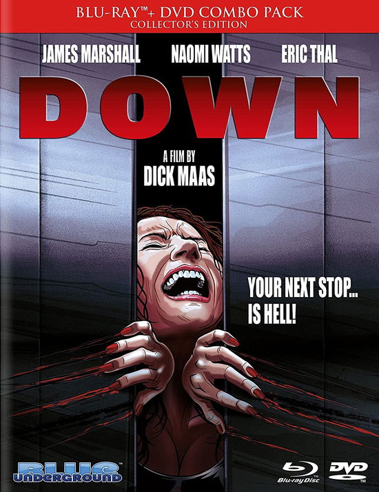 Cover for Down (Aka the Shaft) (Blu-Ray) [Limited edition] (2017)