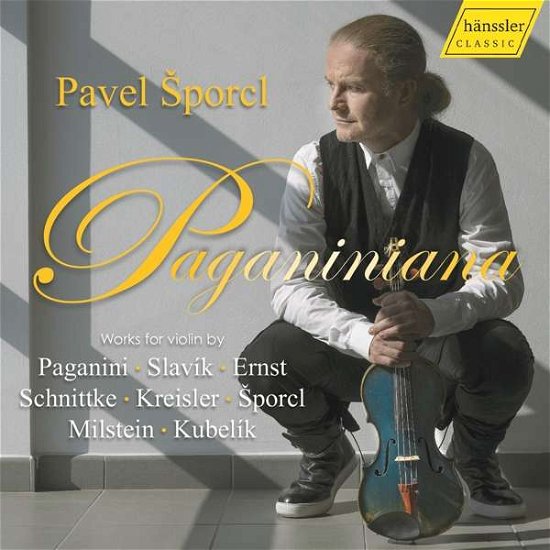 Cover for Pavel Sporcl · Paganiniana (CD) (2021)