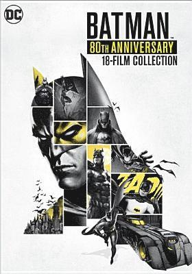 Cover for Batman: 80th Anniversary Collection (DVD) (2019)