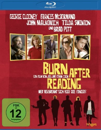 Cover for Burn After Reading · Burn After Reading-wer Verbrennt Sich Hier / Blu-ray (Blu-ray) (2009)