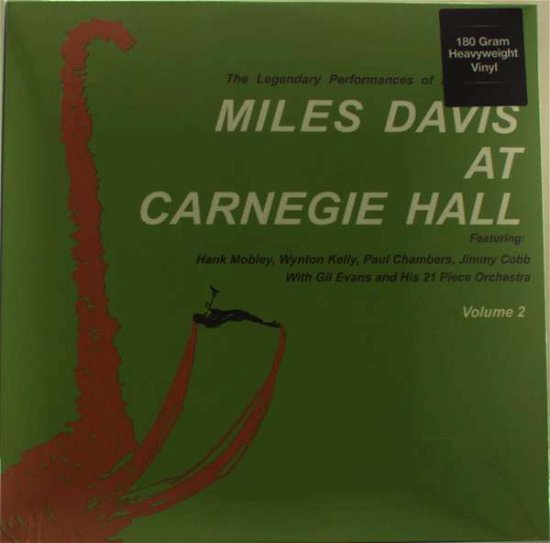 At Carnegie Hall Vol 2 - Miles Davis - Musiikki - PROP - 0889397557690 - perjantai 22. syyskuuta 2017