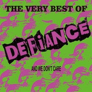 Cover for Defiance · The Very Best Of Defiance And We Don't Care (LP) (2022)