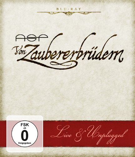 Cover for Asp · Von Zaubererbrudern / Live &amp; Unplugged (Blu-ray) (2009)