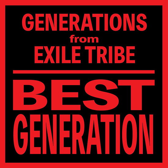 Cover for Generations from Exile Tri · Best Generation (CD) [International, Japan Import edition] (2018)