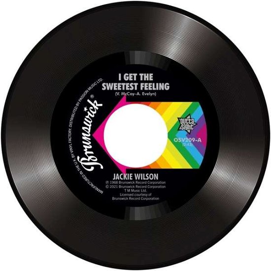 Cover for Jackie Wilson · I Get the Sweetest Feeling / It Only Happens when (7&quot;) (2021)