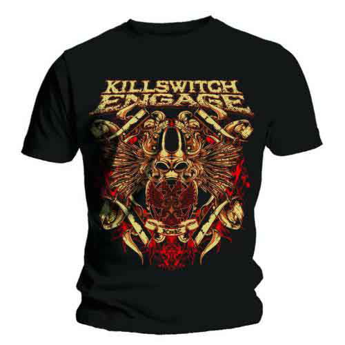 Killswitch Engage Unisex T-Shirt: Engage Bio War - Killswitch Engage - Mercancía - Bravado - 5023209745690 - 15 de enero de 2015
