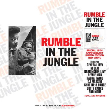 Cover for Soul Jazz Records presents · Rumble In The Jungle (LP) [RSD 2025 Red Vinyl edition] (2025)