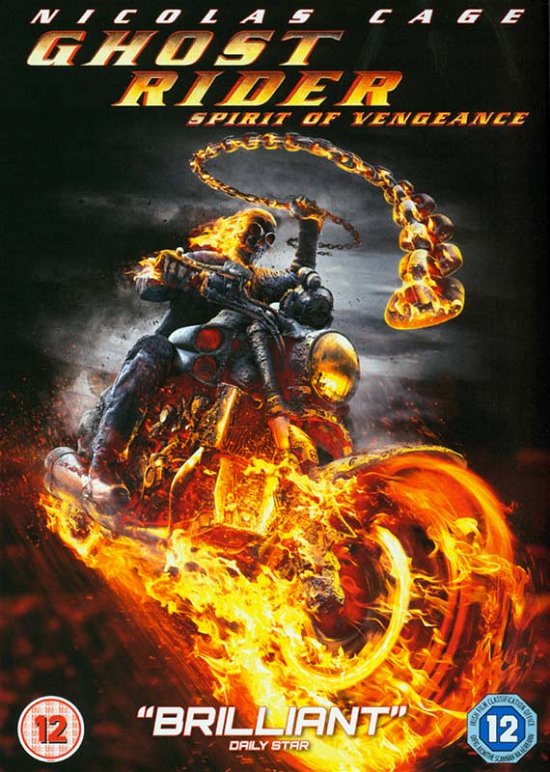 Ghost Rider - Spirit Of Vengeance - Ghost Rider 2 DVD - Film - E1 - 5030305515690 - 25. juni 2012