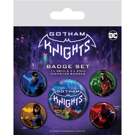 Cover for Dc Comics: Pyramid · Batman - Gotham Knights - The Bat Proteges (Badge Pack / Set Spille) (MERCH)