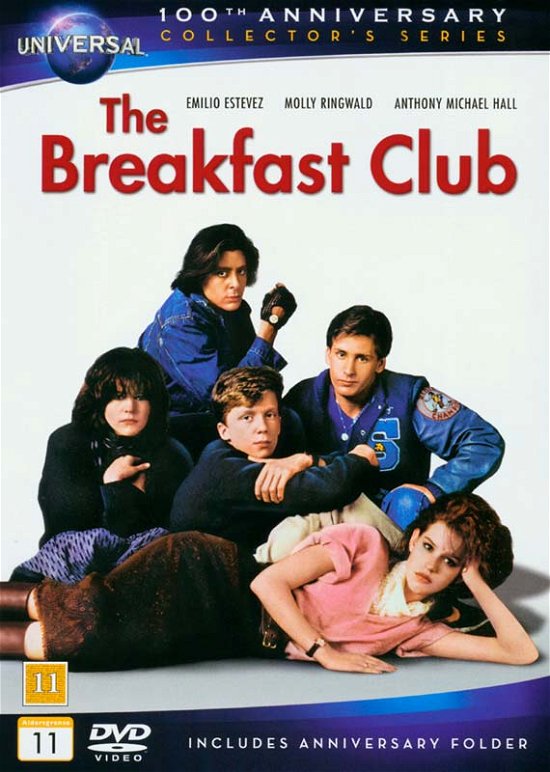 Cover for The Breakfast Club · Universal Pictures 100th Anniversary Edition (DVD) (2012)