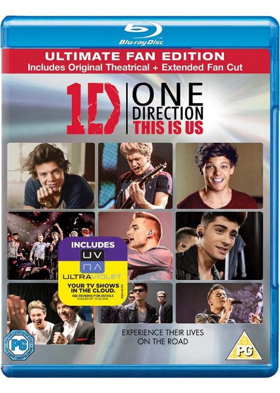 Cover for One Direction · This Is Us (Blu-Ray 3D+Blu-Ray+Dvd) (Blu-ray) (2013)