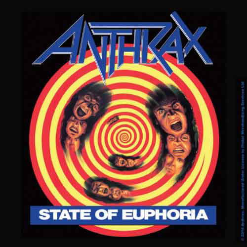 Cover for Anthrax · Anthrax Single Cork Coaster: State of Euphoria (MERCH)