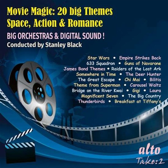Movie Magic: 20 Big Themes Space Action & Romance - London Symphony & Stanley Black Orchestra - Música - ALTO - 5055354419690 - 14 de dezembro de 2018