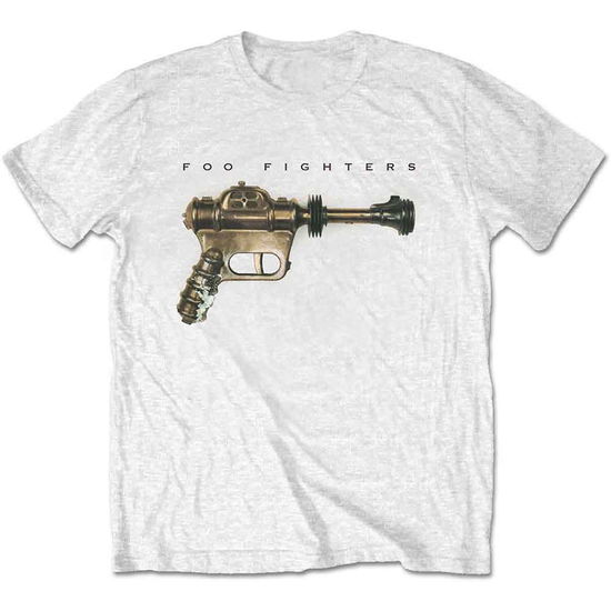 Foo Fighters Unisex T-Shirt: Ray Gun - Foo Fighters - Merchandise - MERCHANDISE - 5056012037690 - January 23, 2020