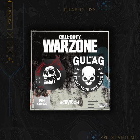 Cover for Call of Duty · Call of Duty Warzone 2.3 Kings Pin Set (MERCH)